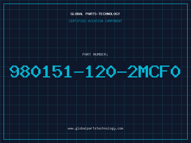 Aviation Part 980151-120-2MCF0