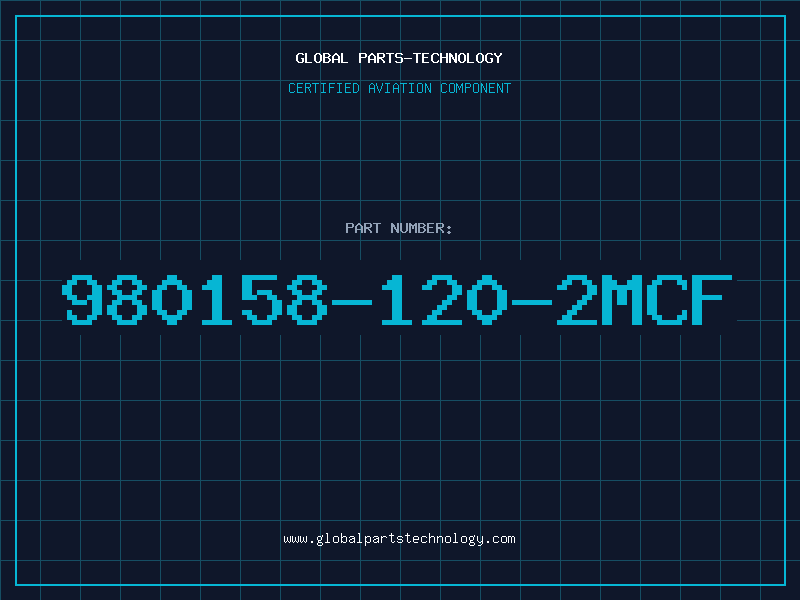 Aviation Part 980158-120-2MCF