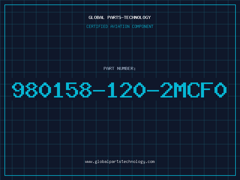 Aviation Part 980158-120-2MCF0