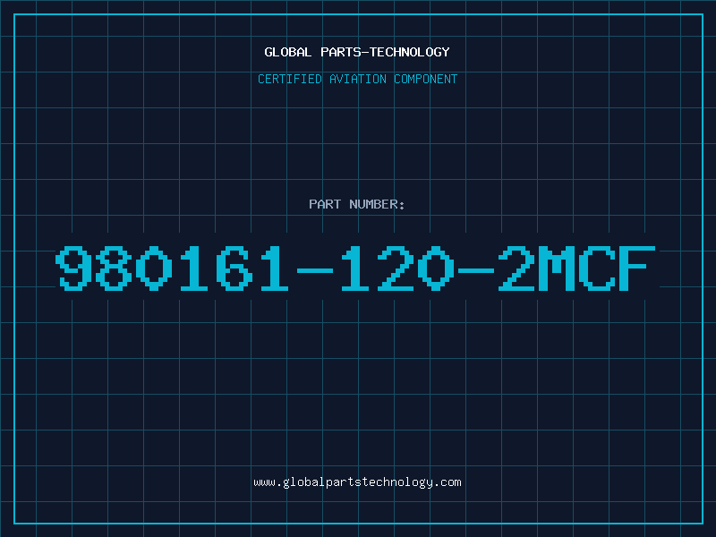 Aviation Part 980161-120-2MCF