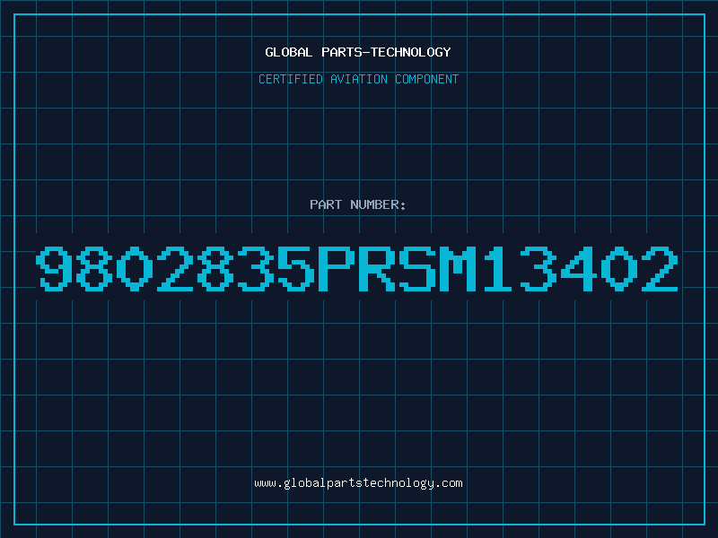 Aviation Part 9802835PRSM13402