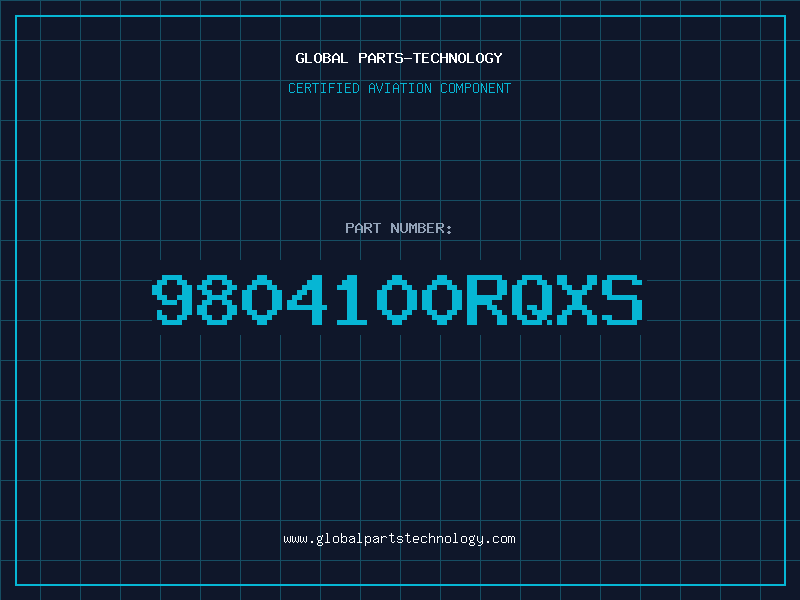 Aviation Part 9804100RQXS