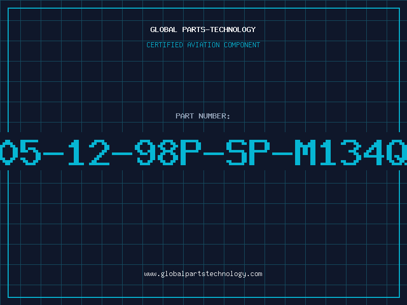 Aviation Part 9805-12-98P-SP-M134QPL