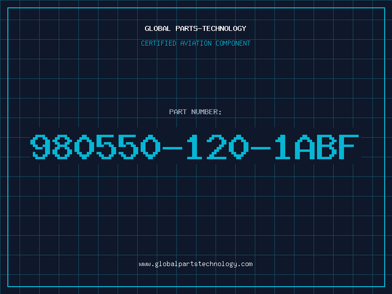 Aviation Part 980550-120-1ABF