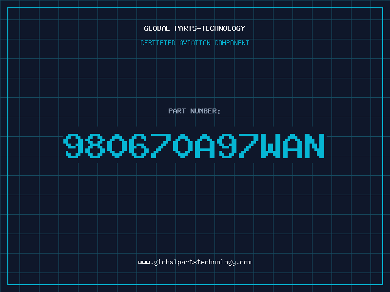 Aviation Part 980670A97WAN