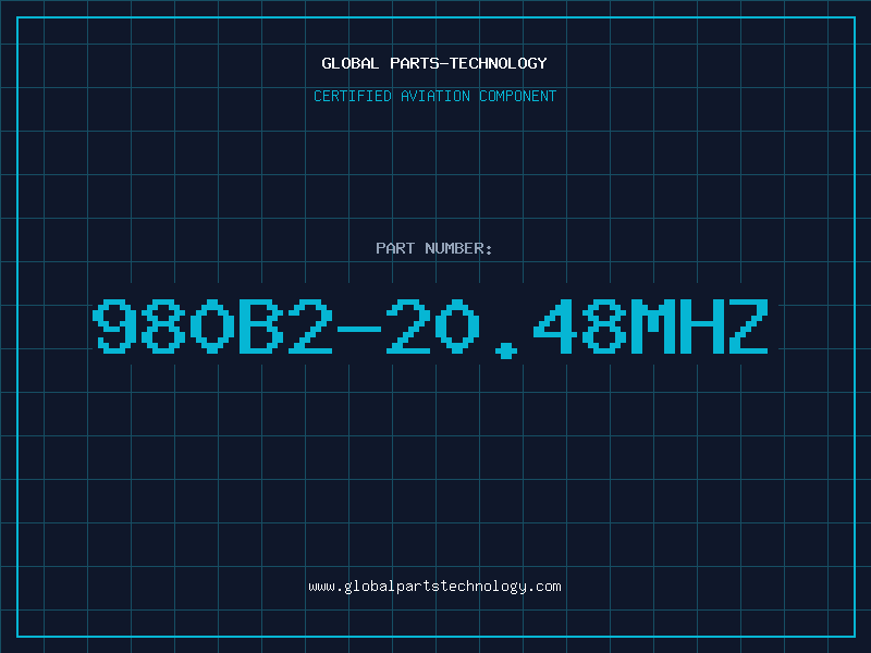 Aviation Part 980B2-20.48MHZ