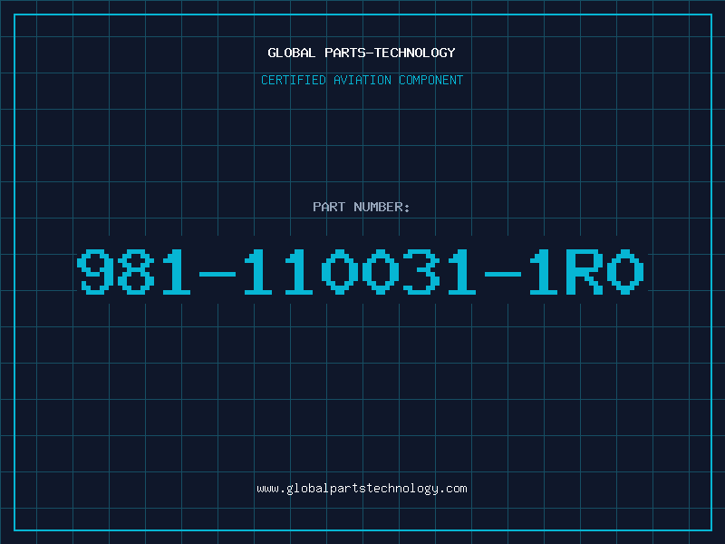Aviation Part 981-110031-1R0