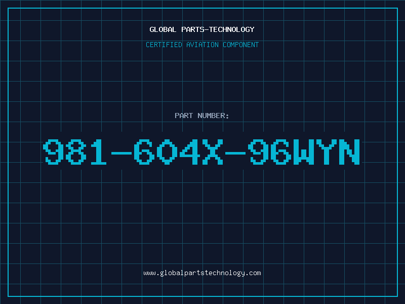 Aviation Part 981-604X-96WYN