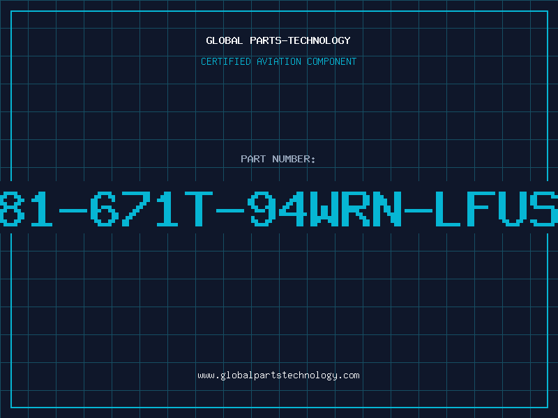 Aviation Part 981-671T-94WRN-LFUSE
