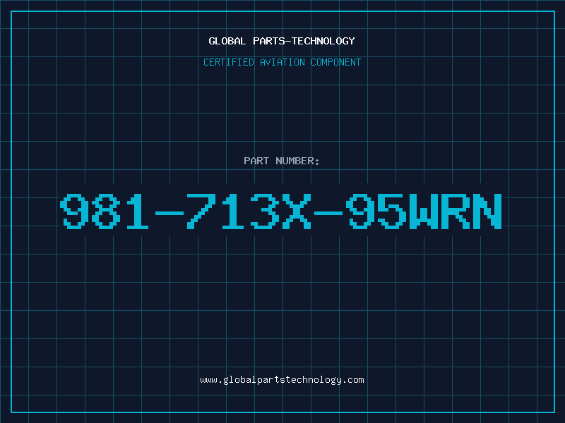 Aviation Part 981-713X-95WRN