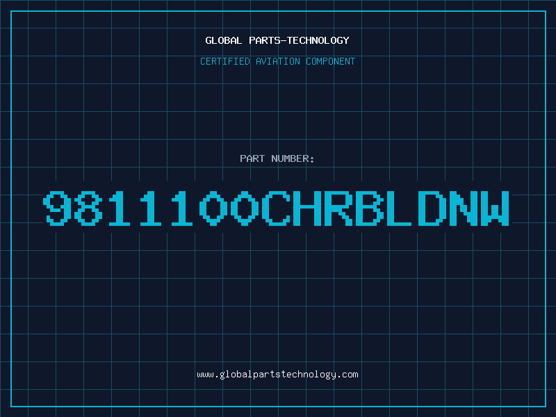 Aviation Part 9811100CHRBLDNW