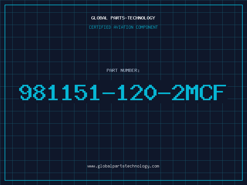 Aviation Part 981151-120-2MCF