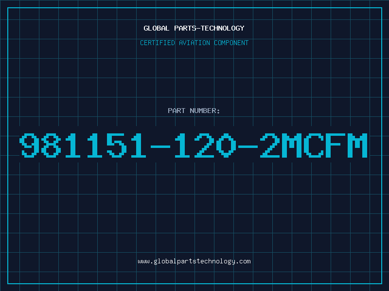 Aviation Part 981151-120-2MCFM