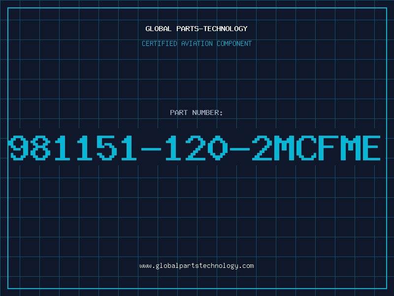 Aviation Part 981151-120-2MCFME