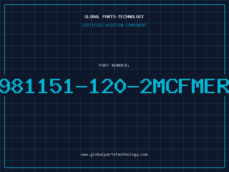 Aviation Part 981151-120-2MCFMER