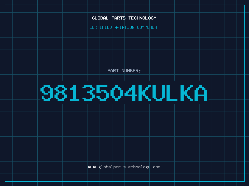 Aviation Part 9813504KULKA
