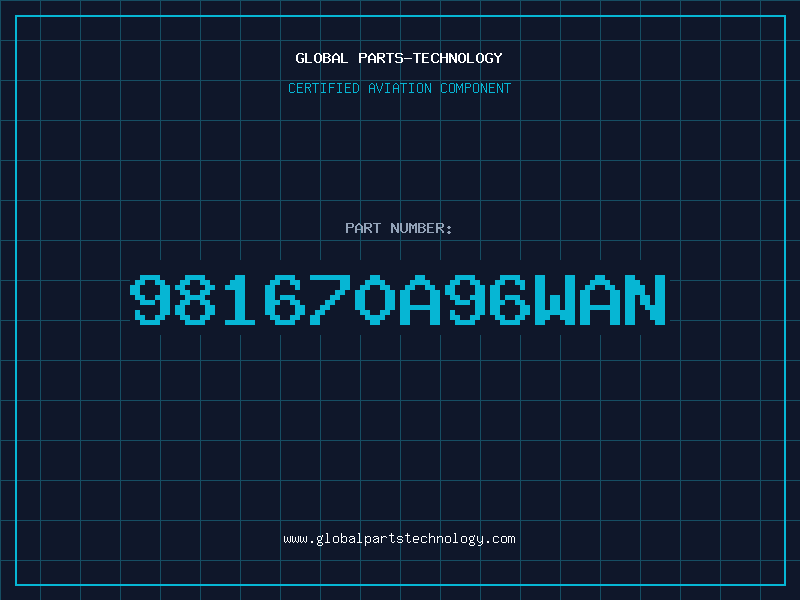 Aviation Part 981670A96WAN