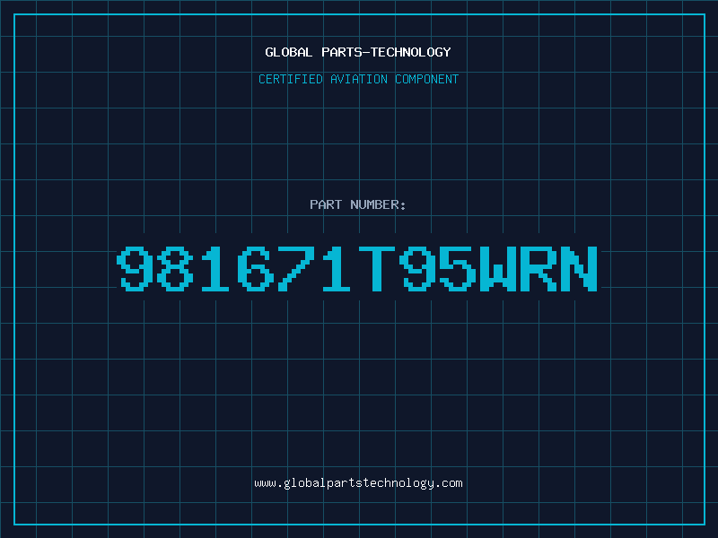Aviation Part 981671T95WRN