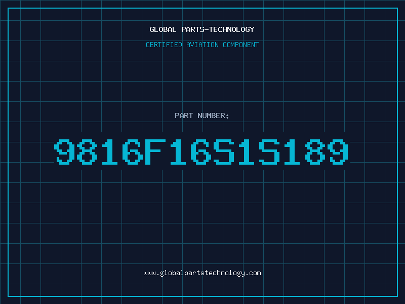 Aviation Part 9816F16S1S189