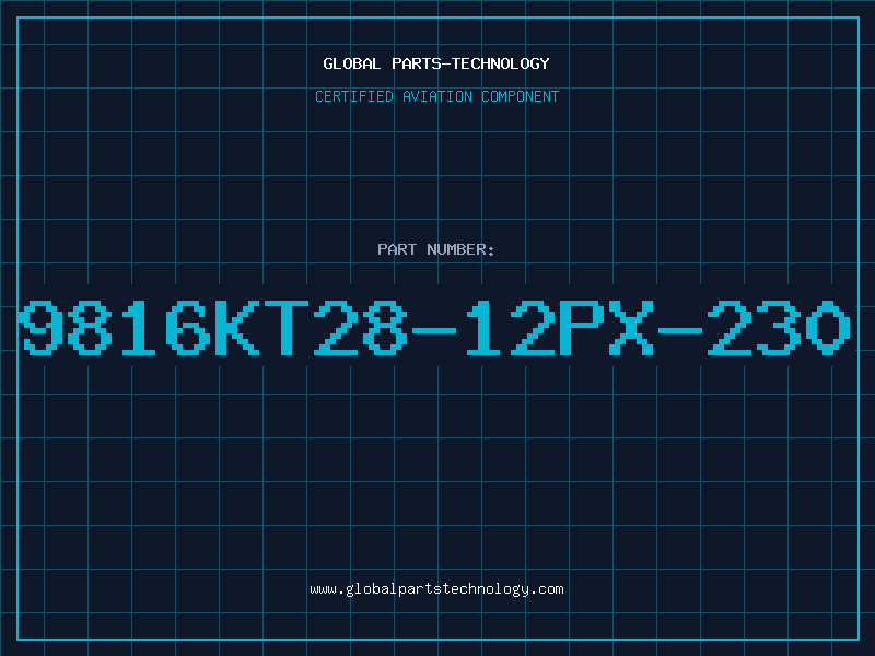 Aviation Part 9816KT28-12PX-230