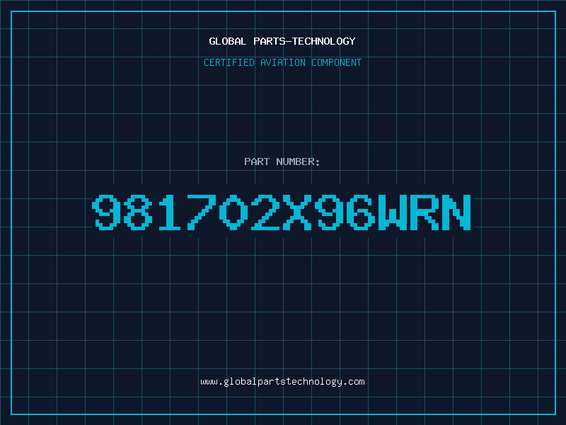 Aviation Part 981702X96WRN