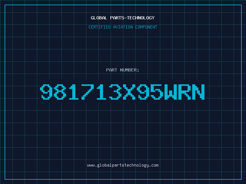 Aviation Part 981713X95WRN