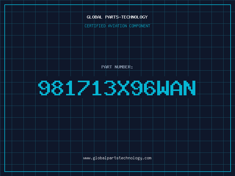 Aviation Part 981713X96WAN