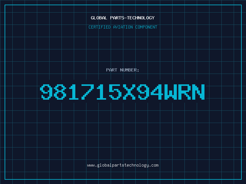 Aviation Part 981715X94WRN