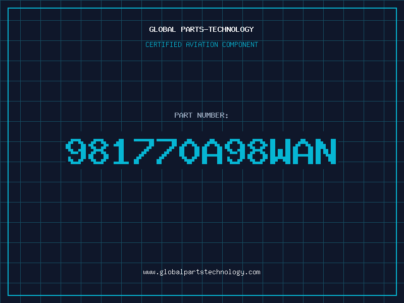 Aviation Part 981770A98WAN