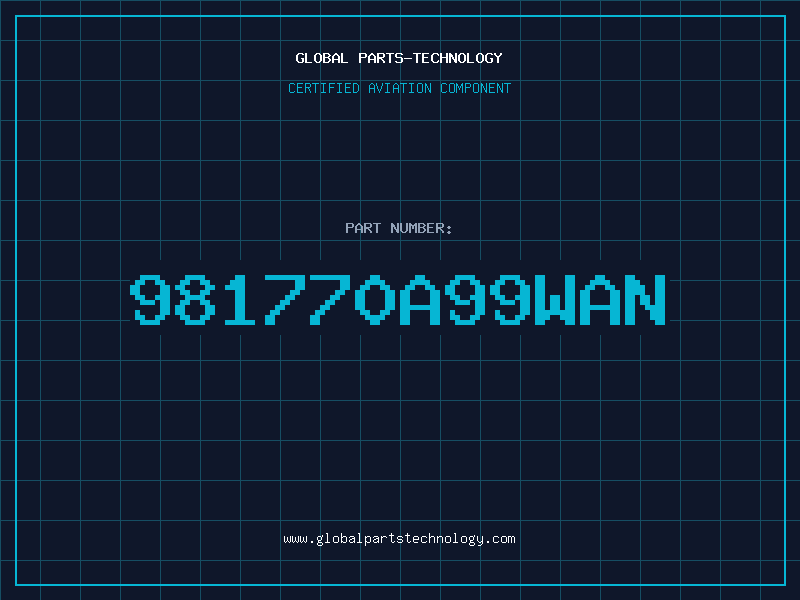 Aviation Part 981770A99WAN