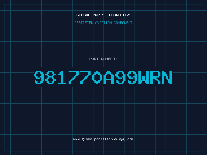 Aviation Part 981770A99WRN