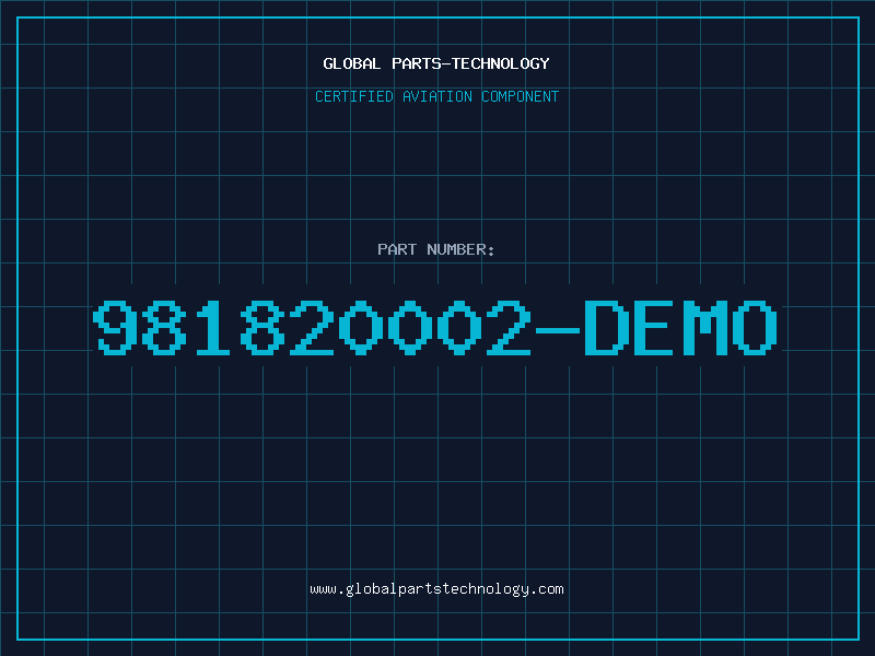 Aviation Part 981820002-DEMO