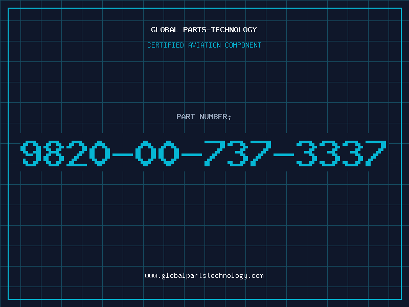 Aviation Part 9820-00-737-3337
