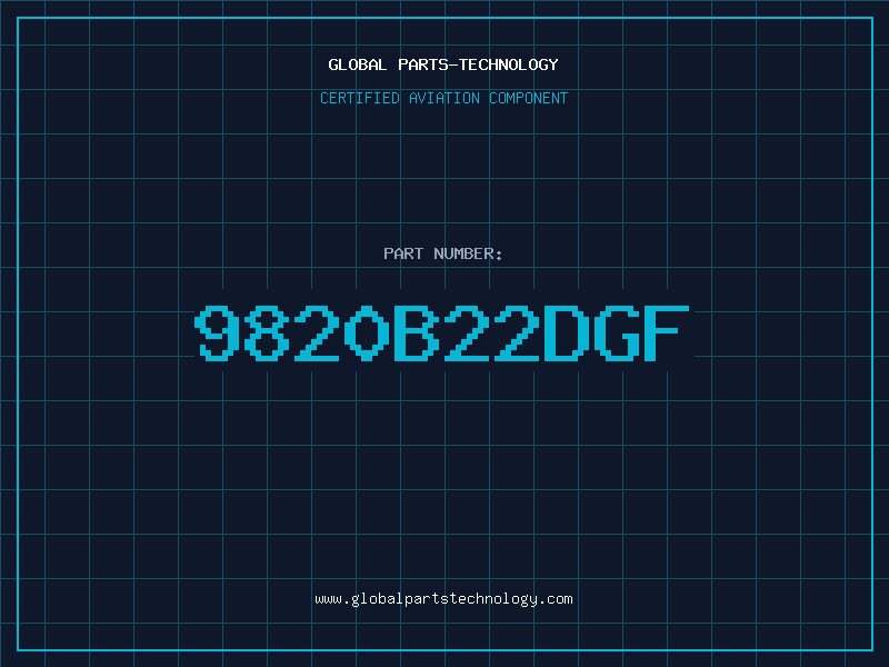 Aviation Part 9820B22DGF