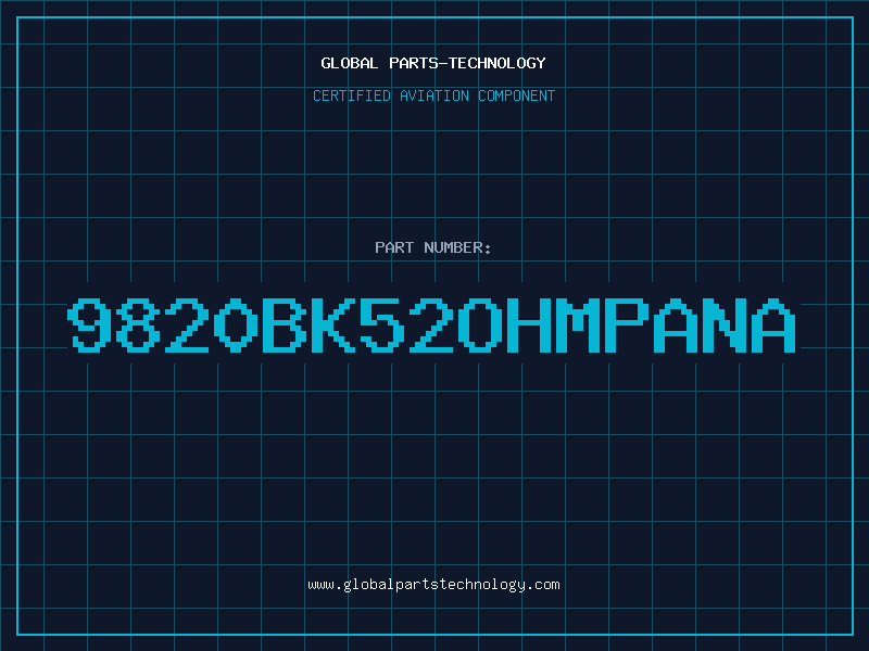 Aviation Part 9820BK52OHMPANA