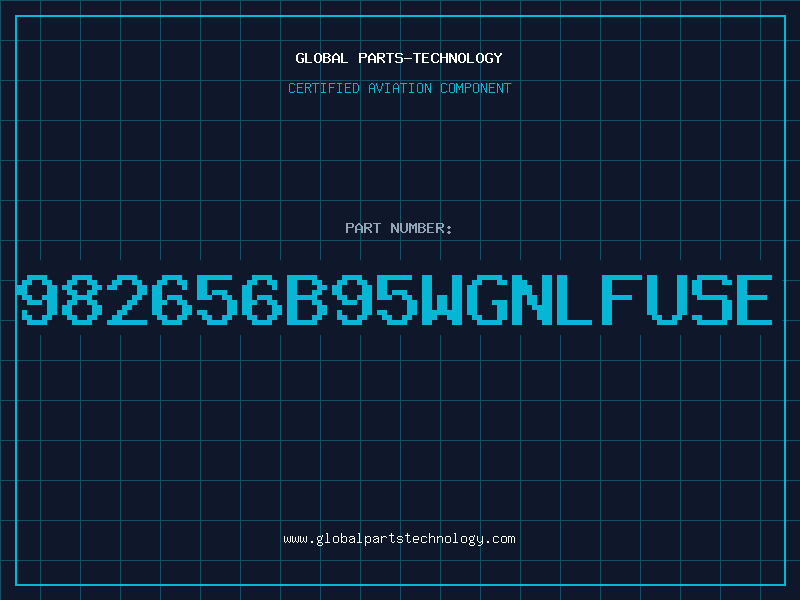Aviation Part 982656B95WGNLFUSE