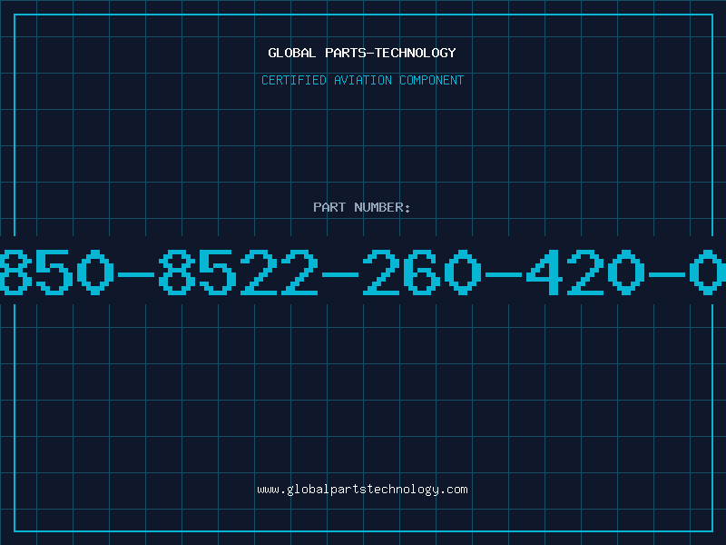Aviation Part 9850-8522-260-420-01