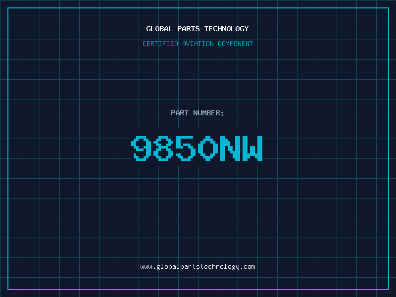 Aviation Part 9850NW
