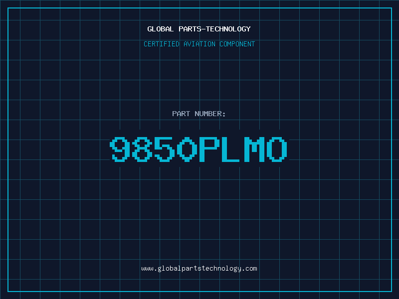 Aviation Part 9850PLMO