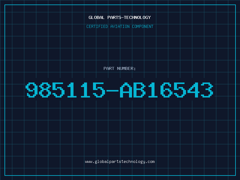 Aviation Part 985115-AB16543