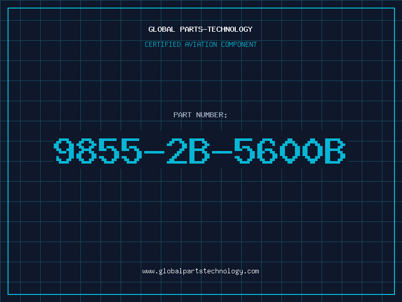 Aviation Part 9855-2B-5600B