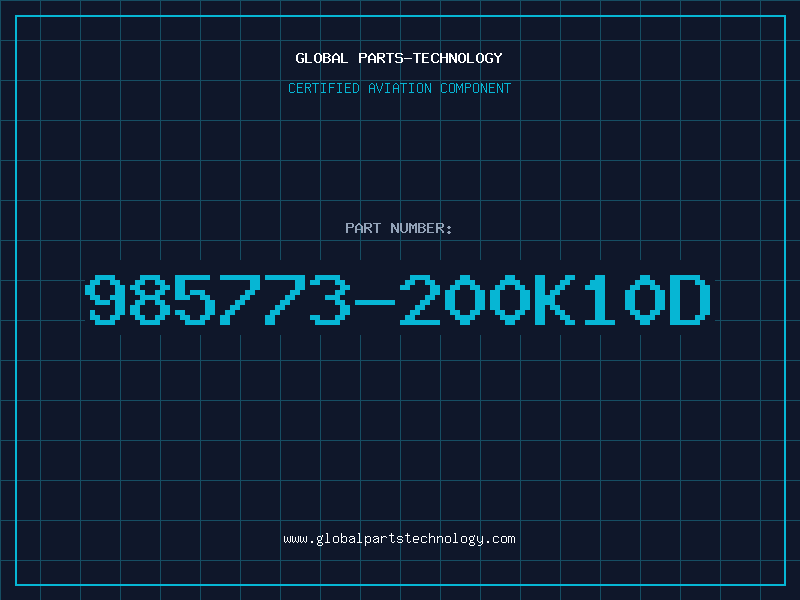 Aviation Part 985773-200K10D