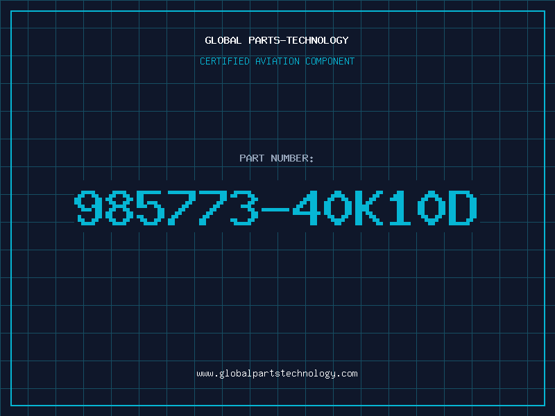 Aviation Part 985773-40K10D
