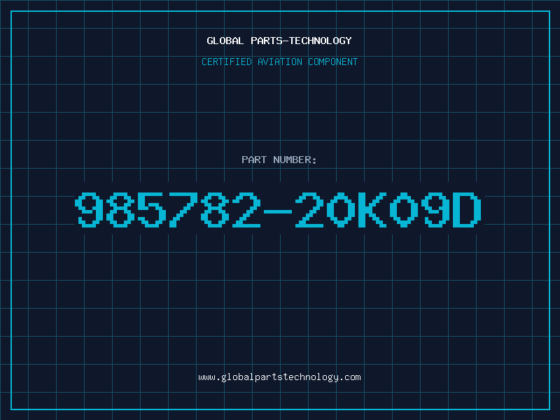 Aviation Part 985782-20K09D