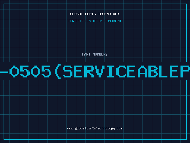 Aviation Part 989-0505(serviceablepart