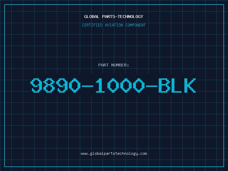 Aviation Part 9890-1000-BLK