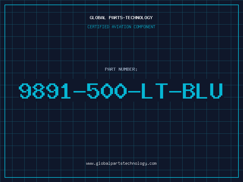 Aviation Part 9891-500-LT-BLU