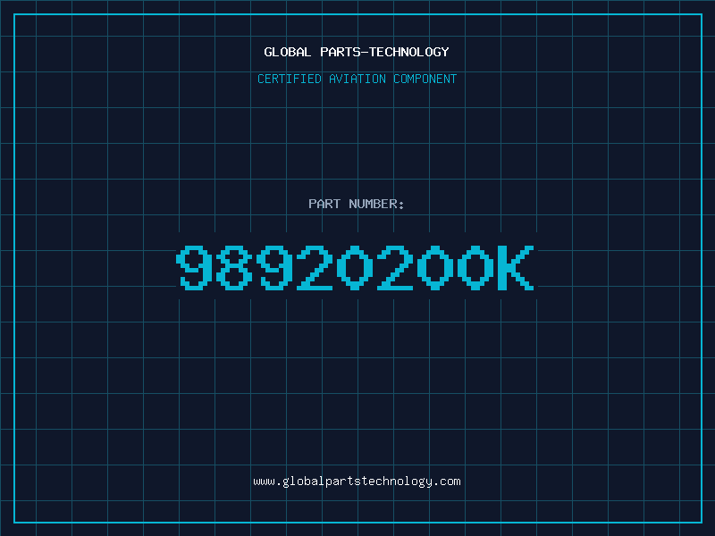 Aviation Part 98920200K