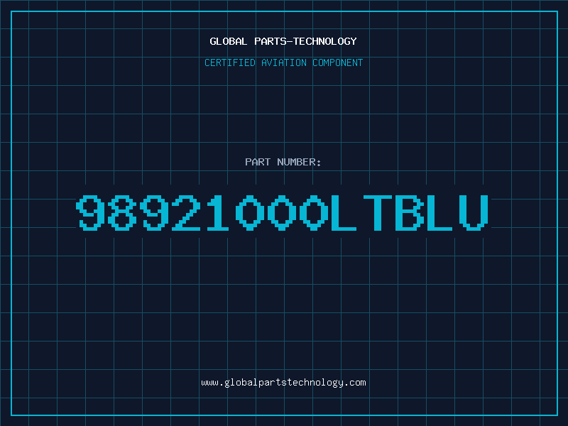 Aviation Part 98921000LTBLU