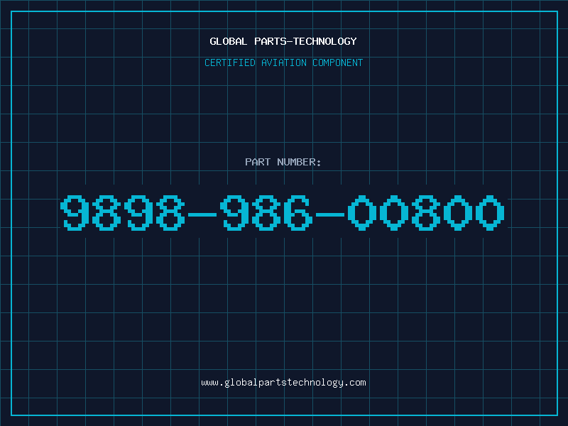 Aviation Part 9898-986-00800